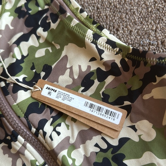 COPY - Skims Swim Camo Zip Up One Piece - Picture 3 of 3